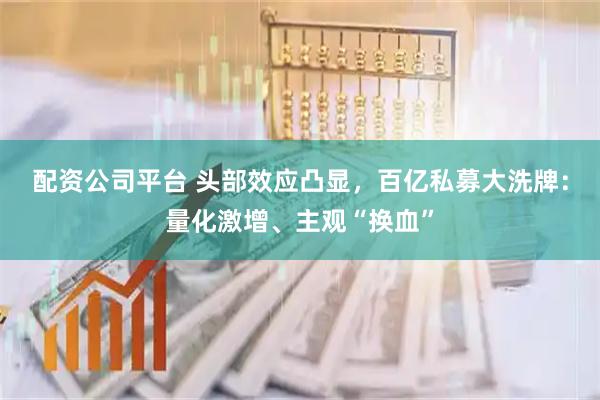 配资公司平台 头部效应凸显，百亿私募大洗牌：量化激增、主观“换血”